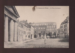 CPA - 59 - Avesne-sur-Helpe - La Place Guillemin - Circulée En 1924 - Avesnes Sur Helpe