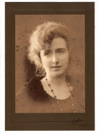 Photographie GERSCHEL Paris . ( Beau Portrait De Femme Au Collier ) - Anonyme Personen