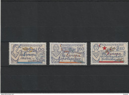 TCHECOSLOVAQUIE 1977 CSCE EUROPE Michel  2407-2409  NEUF** MNH - Neufs