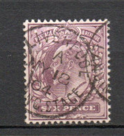 - GRANDE-BRETAGNE N° 114 Oblitéré - 6 D. Violet Edouard VII 1902-10 - Cote 20,00 € - - Gebruikt