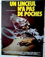 Affiche Ciné UN LINCEUL N'A PAS DE PAS DE POCHES (MOCKY) BLANCHE CARMET SERRAULT 1974 40X60 - Affiches & Posters