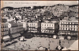 ALGÉRIE + ALGER - Place Du Gouvernement Et La Casbah - Algerien