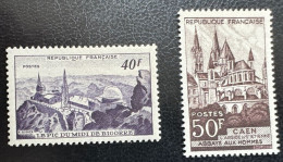 France 1951  Y Et T 916/7  * - Ungebraucht