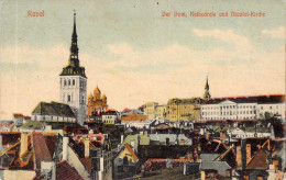 Reval - Dom,Kathedrale,und Nicolaikirche Gel.1921 - Estonie