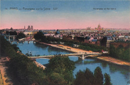 FRANCE - Paris - Panorama Sur La Seine - Carte Postale Ancienne - Cartas Panorámicas