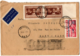 1, 9 POLAND, 1948, AIR MAIL, COVER TO BELGIUM - Otros & Sin Clasificación