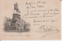 NORD - 14 - LILLE - Statue Du Général Faidherbe  - N.D. Phot - Lille