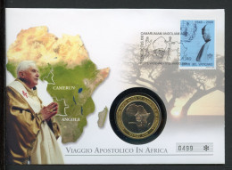 Vatikan Numisbrief 2009 Papst Benedikt XVI Apostolische Reise In Afrika (Num310 - Ohne Zuordnung