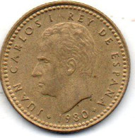 1 Pesetas 1980 - 1 Peseta