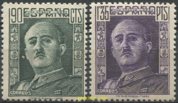 700722 HINGED ESPAÑA 1949 CID Y GENERAL FRANCO - Neufs