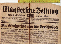 LADE R - MÜNSTERSCHE ZEITUNG 1934 - Verzamelingen