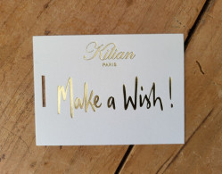 Carte Kilian Make A Wish - Profumeria Moderna (a Partire Dal 1961)