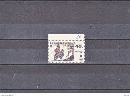 TCHECOSLOVAQUIE 1979 Année Internationale De L'enfant Variété Yvert 2346, Michel 2518y NEUF** MNH - Ongebruikt