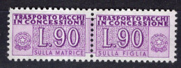 Y6267 - ITALIA PACCHI CONCESSIONE Ss N°11 - ITALIE COLIS Yv N°96 ** - Concessiepaketten