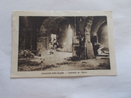 ORADOUR SUR GLANE ( 87 Haute Vienne ) L INTERIEUR DE L EGLISE  1948 - Oradour Sur Glane