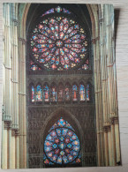 Reims. La Cathédrale Notre Dame. La Grande Rose - Reims
