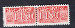 Y6273 - ITALIA PACCHI CONCESSIONE Ss N°17 - ITALIE COLIS Yv N°102 ** - Paquetes En Consigna