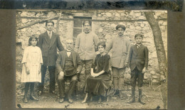 Photo Originale A Localiser D'un Couple Et De Ses 5 Enfants - Europe