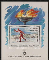 MADAGASCAR - 1984 - Bloc Feuillet BF N°YT. 23 - Olympics - Neuf Luxe ** / MNH / Postfrisch - Madagascar (1960-...)
