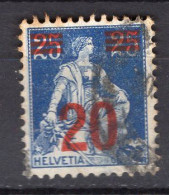 T1787 - SUISSE SWITZERLAND Yv N°184 - Used Stamps