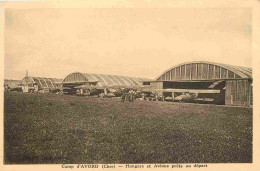 18 - Camp D'Avord - Hangars Et Avions Prêts Au Départ - Animée - Avions - Aviation - CPA - Voyagée En 1934 - Voir Scans  - Avord