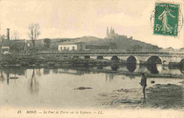 Algérie - Bône - Le Pont De Pierre Sur La Seybouse - Animée - CPA - Oblitération Ronde De 1913 - Voir Scans Recto-Verso - Autres & Non Classés