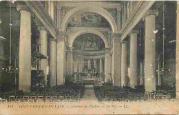 78 - Saint Germain En Laye - Intérieur De L'Eglise - Correspondance - Oblitération Ronde De 1919 - CPA - Voir Scans Rect - St. Germain En Laye