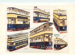 Trains - Tramways - Royaume-Uni - United Kingdom - Birmingham Corporations Tramways - The Steam Trams Gave Way To Electr - Tramways