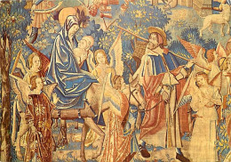 Art - Tapisserie Religieuse - Cathédrale De Reims - Tapisseries De La Vie De La Vierge - La Fuite En Egypte - CPM - Cart - Pinturas, Vidrieras Y Estatuas