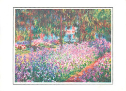 Art - Peinture - Claude Monet - Jardin De Monet à Giverny - CPM - Voir Scans Recto-Verso - Peintures & Tableaux