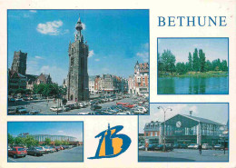 62 - Béthune - Multivues - Automobiles - CPM - Voir Scans Recto-Verso - Bethune