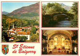 64 - Saint Etienne De Baigorry - Multivues - Blasons - Carte Neuve - CPM - Voir Scans Recto-Verso - Saint Etienne De Baigorry