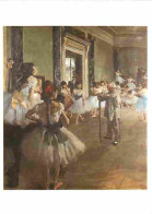 Art - Peinture - Edgar Degas - La Classe De Danse - CPM - Voir Scans Recto-Verso - Peintures & Tableaux