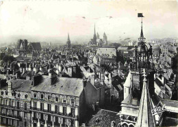 21 - Dijon - Vue Générale - Au Premier Plan Le Jacquemart De L'Eglise Notre Dame - Mention Photographie Véritable - Cart - Dijon