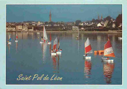 29 - Saint Pol De Léon - Ecole De Voile D'Optimists Dans L'anse De Pempoul - Flamme Postale - Voir Scans Recto Verso  - Saint-Pol-de-Léon