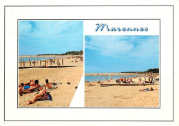 17 - Marennes - La Plage - Multivues - Scènes De Plage - CPM - Carte Neuve - Voir Scans Recto-Verso - Marennes