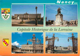 54 - Nancy - Capitale De La Lorraine - Multivues - Blasons - CPM - Voir Scans Recto-Verso - Nancy