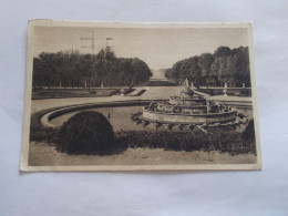 VERSAILLES ( 78 Yvelines ) PERSPECTIVE DU BASSIN DE LATONE ET ALLEE ROYALE 1932 - Versailles (Schloß)