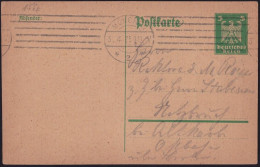 GERMANY 5pf PSC USED @D2196 - Altri & Non Classificati