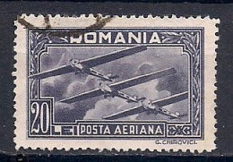 ROUMANIE POSTE AERIENNE  N° 18  OBLITERE - Used Stamps