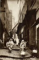 ALGER Une Rue De La Casbah  Animée   RV - Alger