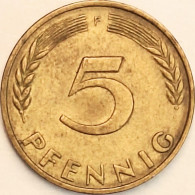 Germany Federal Republic - 5 Pfennig 1971 F, KM# 107 (#4570) - 5 Pfennig