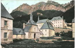 CPA Carte Postale France Saint-Pierre-de-Chartreuse La Grande Chartreuse  Cour D'honneur Du Couvent 1909 VM80515 - Grenoble