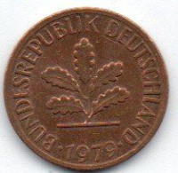 1 Pfennig 1979J (photo De Pile Unique Pour Toute Les Pièces) - 1 Pfennig