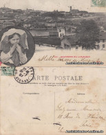 CPA Limoges 2 Bild: Kind In Tracht Und Totale 1907  - Autres & Non Classés