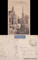 Ansichtskarte Nürnberg Schöner Brunnen Und Frauenkirche 1918 - Nuernberg