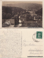 Ansichtskarte Wendefurth-Thale (Harz) 2 Bild Pension Waldfrieden 1928  - Autres & Non Classés