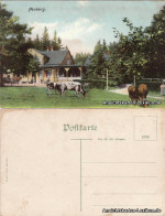 Ansichtskarte Friedrichroda Gasthaus Heuberg 1918  - Friedrichroda