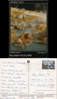 Island Iceland THERMAL AREA LEIRHNJÚKUR 1990 - Islandia