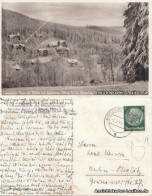 Kipsdorf-Altenberg (Erzgebirge) Gästeheim Haus Am Spitzberg - Im Winter 1940 - Kipsdorf